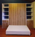 Cama Abatible Estantes y Sofa C.webp