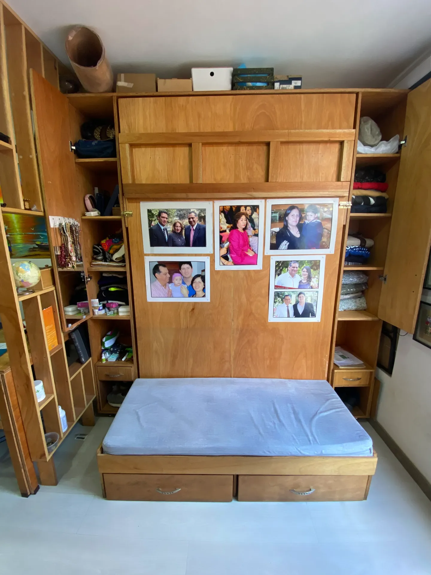 Cama Abatible “Amanecer” (Vertical u horizontal)